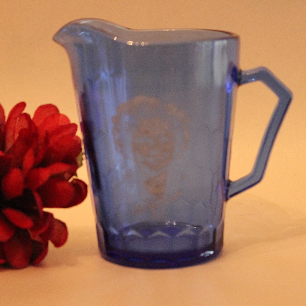 Vintage Shirley Temple Pitcher